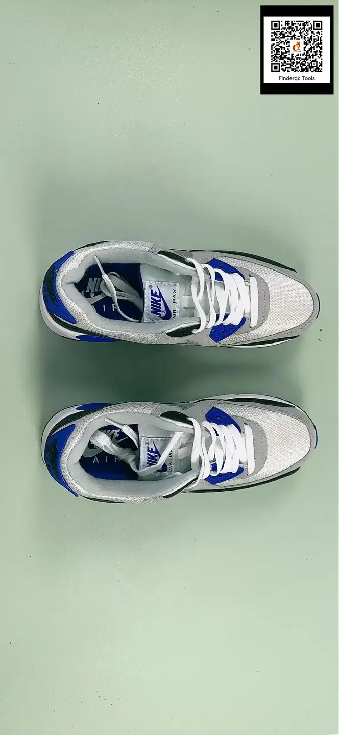 Nike Air Max 90 sneakers white blue grey
