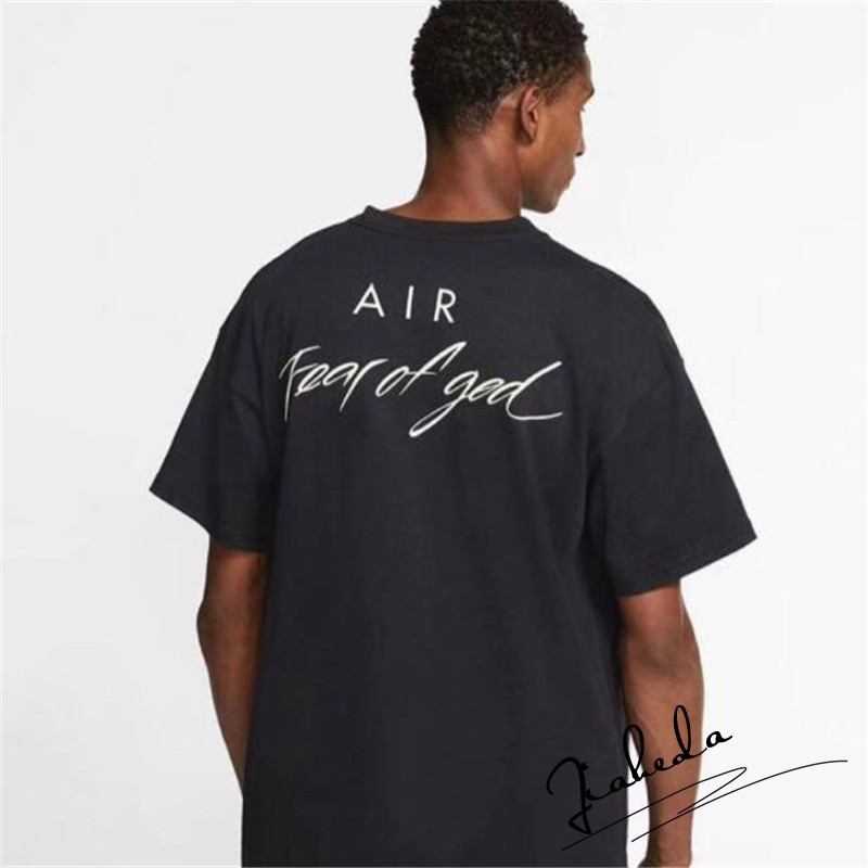Essentials Fear of God Nike Swoosh T-Shirt White