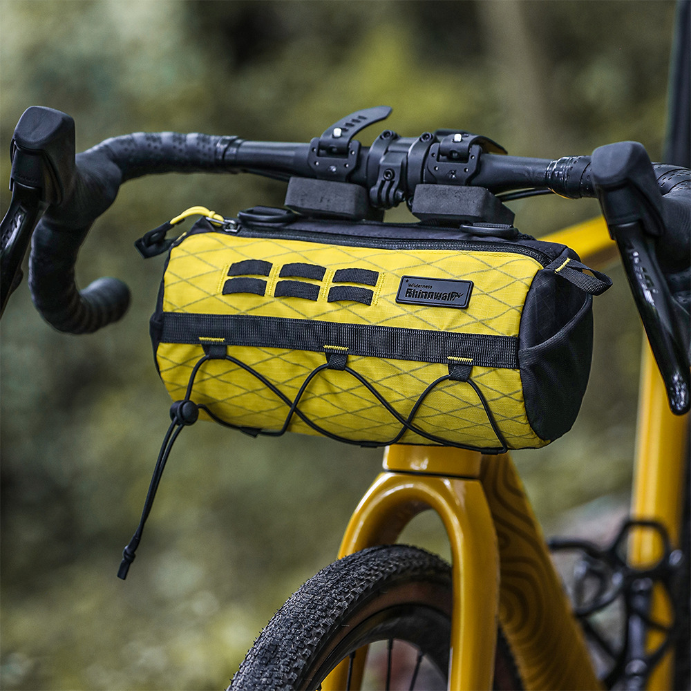 Rhinowalk Rhino Walk Wilderness Series Mountain Bike Front Bag Road Bike Cylindrical Handlebar Bag