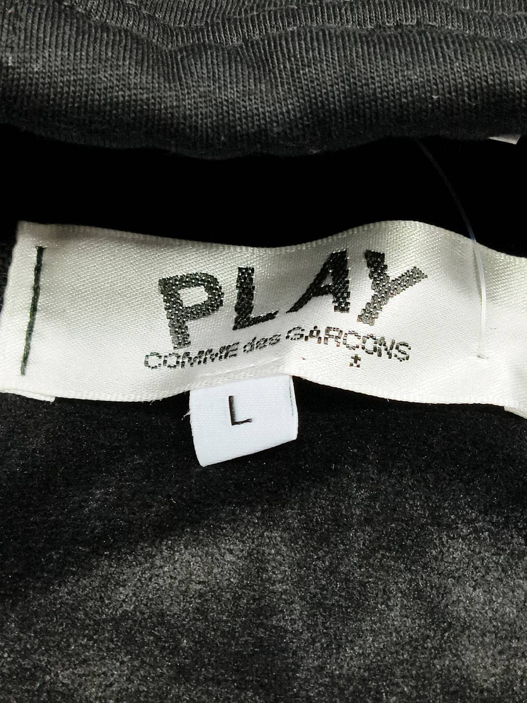 PLAY COMME des GARCONS Heart Logo Zip Hoodie — QC-foto 2