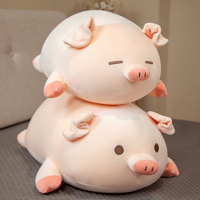 Cute Pig Plush Toy Pig Doll Sleeping Pillow Super Soft Cloth Doll Gift for Girlfriend