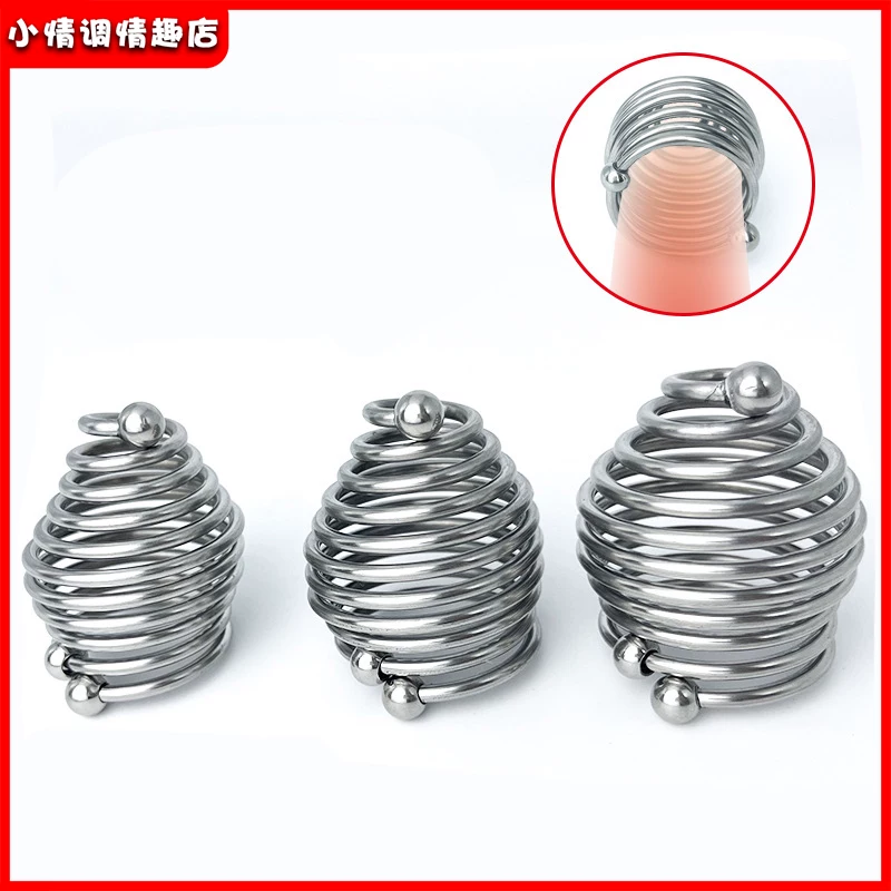 Metal Wave Thread Locking Ring for Glans Sensitivity, Cock Ring for Men, Penis Wearable for Sexual Stimulation, Vaginal Products