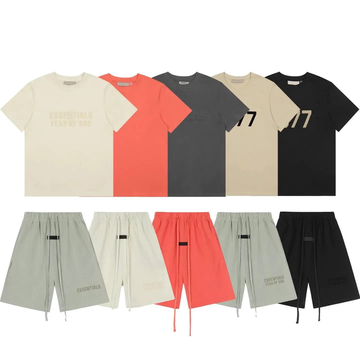 Fear of God Essentials T-Shirt and Shorts Set