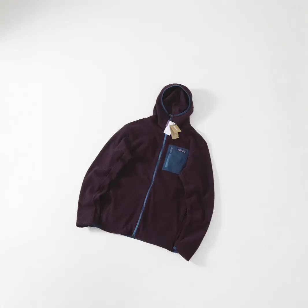 New Bata Outdoor Full Zip Hooded R1 Fleece Lightweight Insulation Lock Warm Breathable Pata Jacket for Lovers