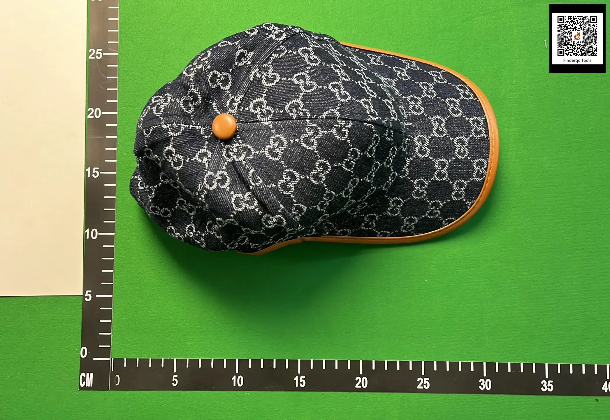 Gucci GG Denim Baseball Cap