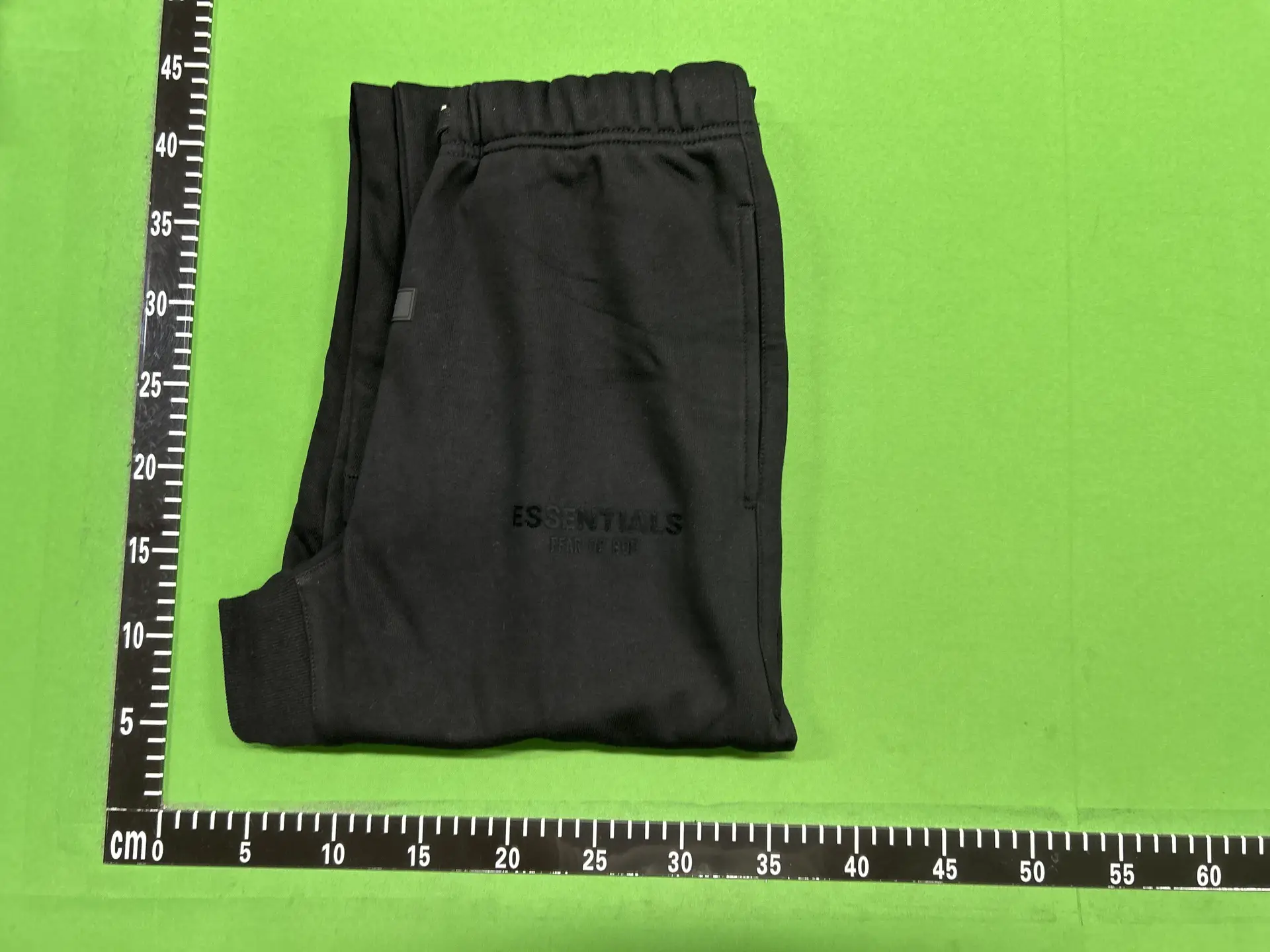 FOG Season 8 ESSENTIALS High Street Casual Straight Pants Flocking Letter Printed Drawstring Pants