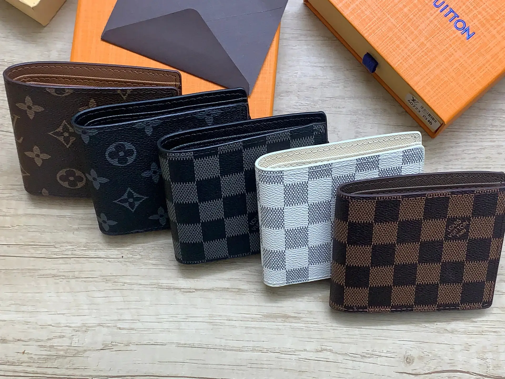 Louis Vuitton Damier Ebene Canvas Bi-Fold Wallet