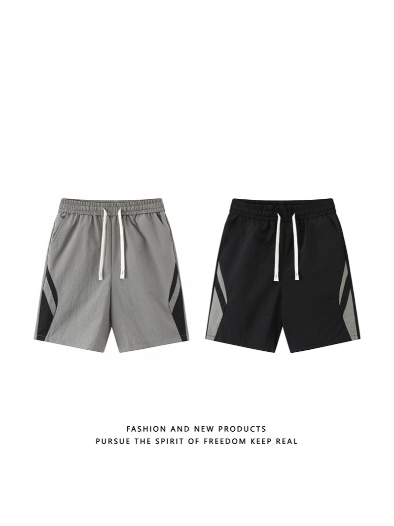 Deep Stock Taobao Douyin Popular Casual Shorts 2025 New Summer Five-Point Pants Men's Quick-Drying Woven Pants