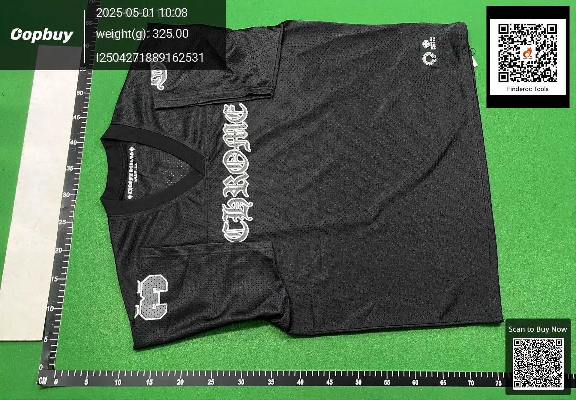 Star with 24SS croon a short sleeve mesh baseball uniform graffiti hockey short sleeve T-shirt men's and women's wholesale
