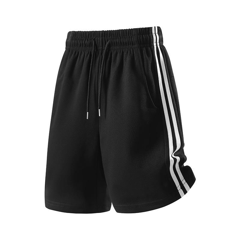 Men's Sports Shorts, Summer Thin Style, Casual Men's Beach Shorts, High-Waisted Wide-Leg Mid-Length Pants, Loose Five-Point Pants
