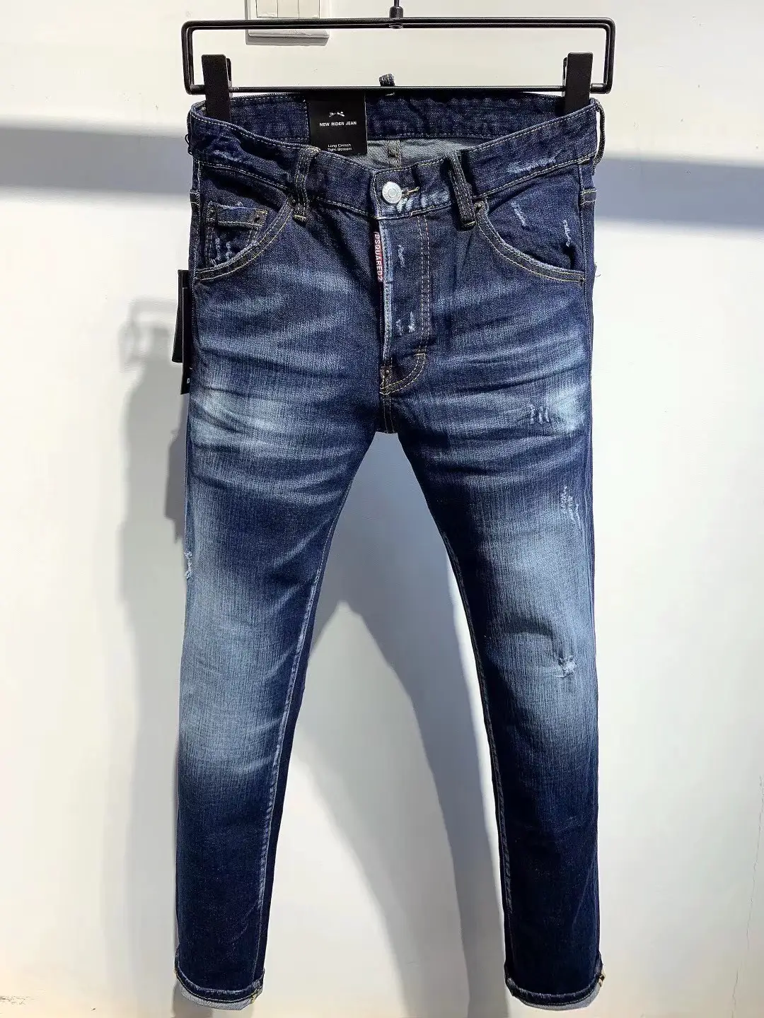 Dsquared2 Denim new New arrival hole Trendy brand quadratic d2 men's silm leggings direct sales