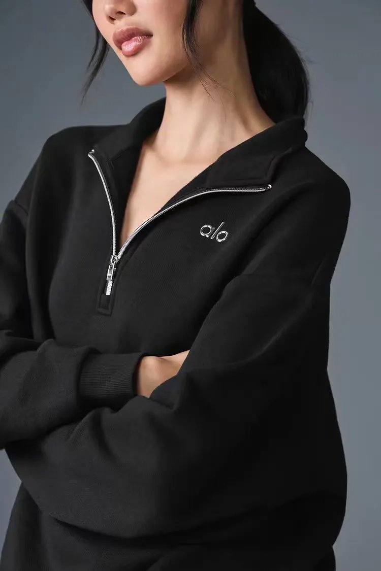Alo half zip sweatshirt