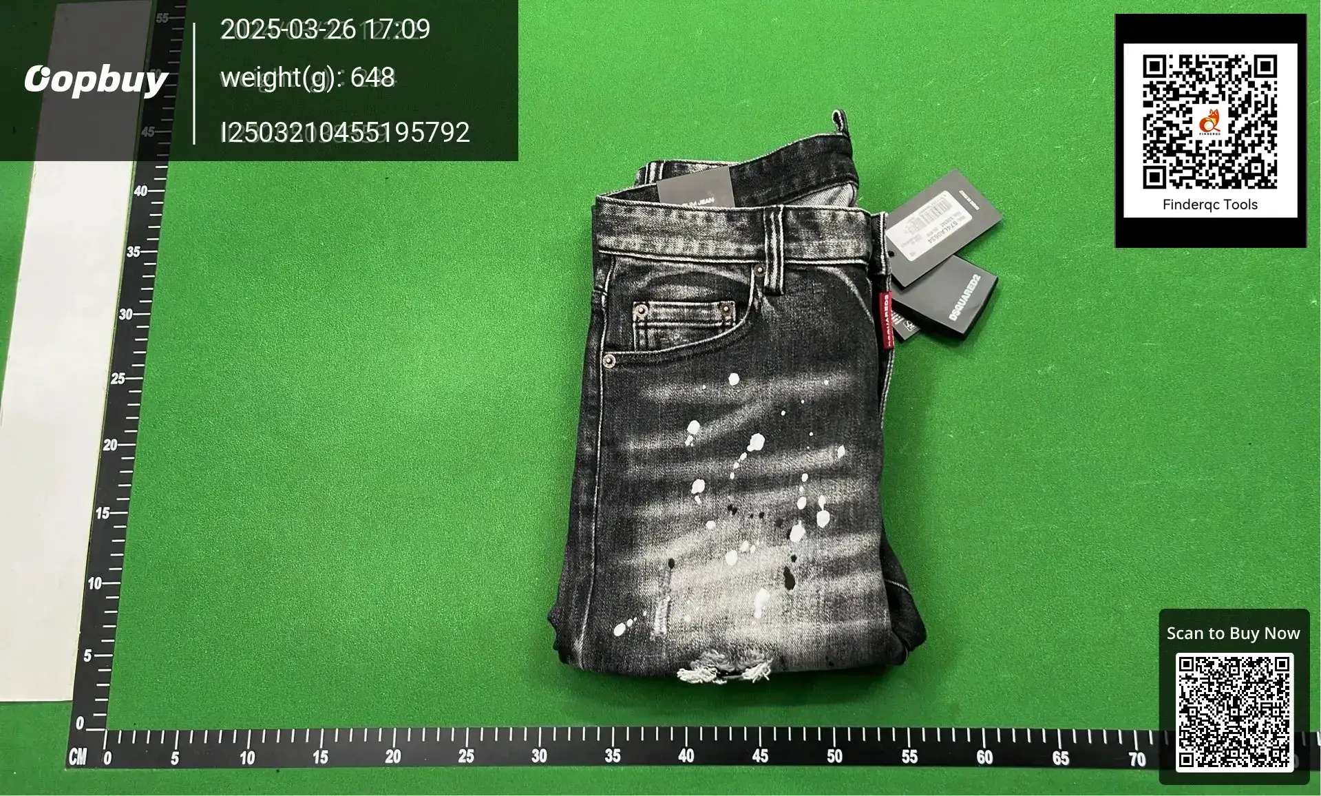 2024 Personalized Stretch Washed Personalized Inkjet Tight Nightclub Fashion Ripped Dsq2 Jeans Men's Pants
