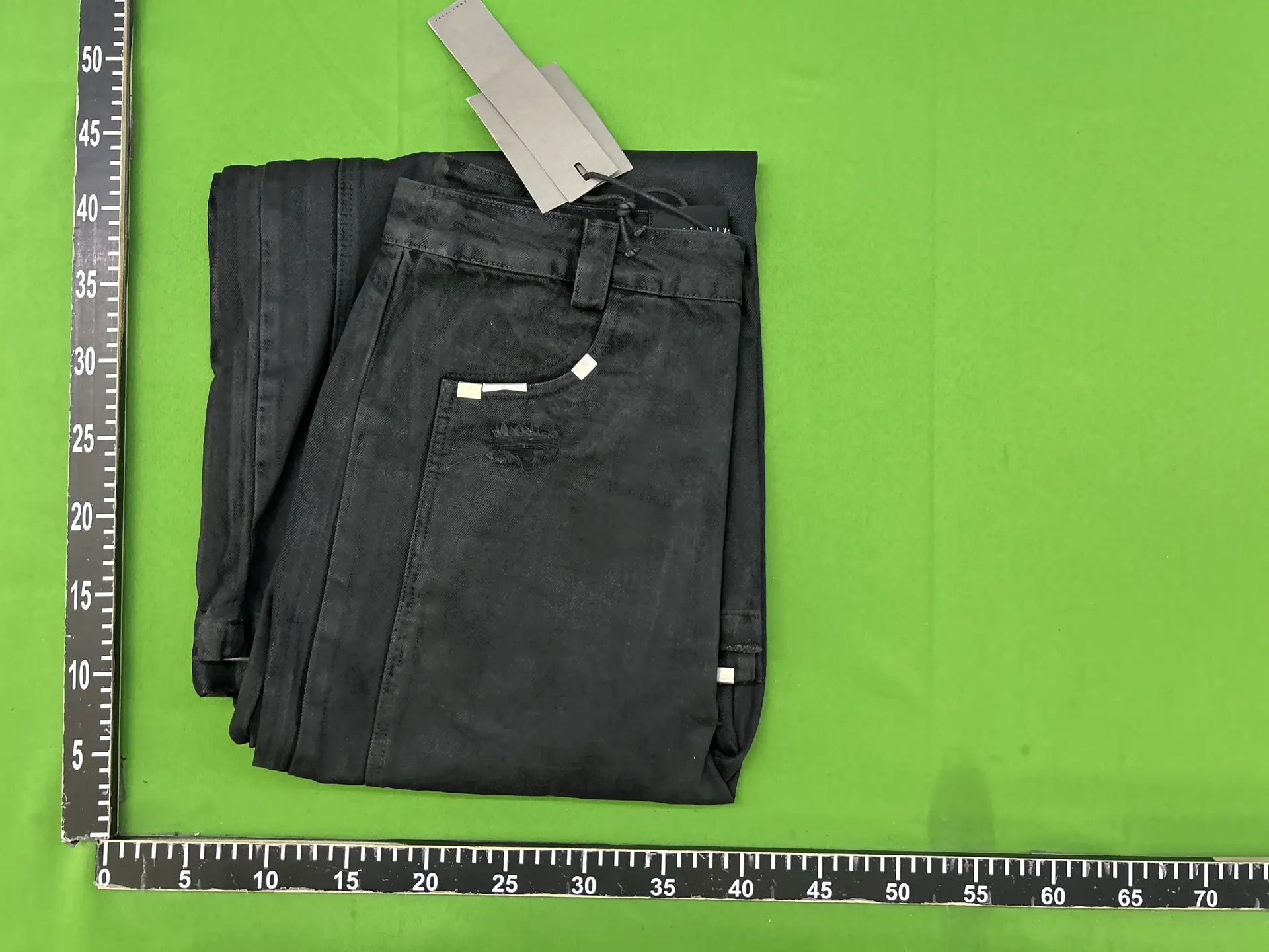 REBEL WAVE24fw SSNS black jeans