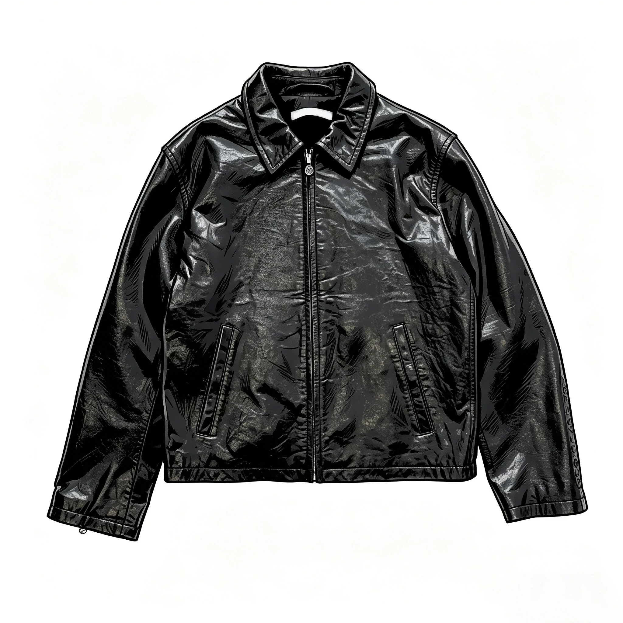 【i795】Black 100% New Zealand Lambskin