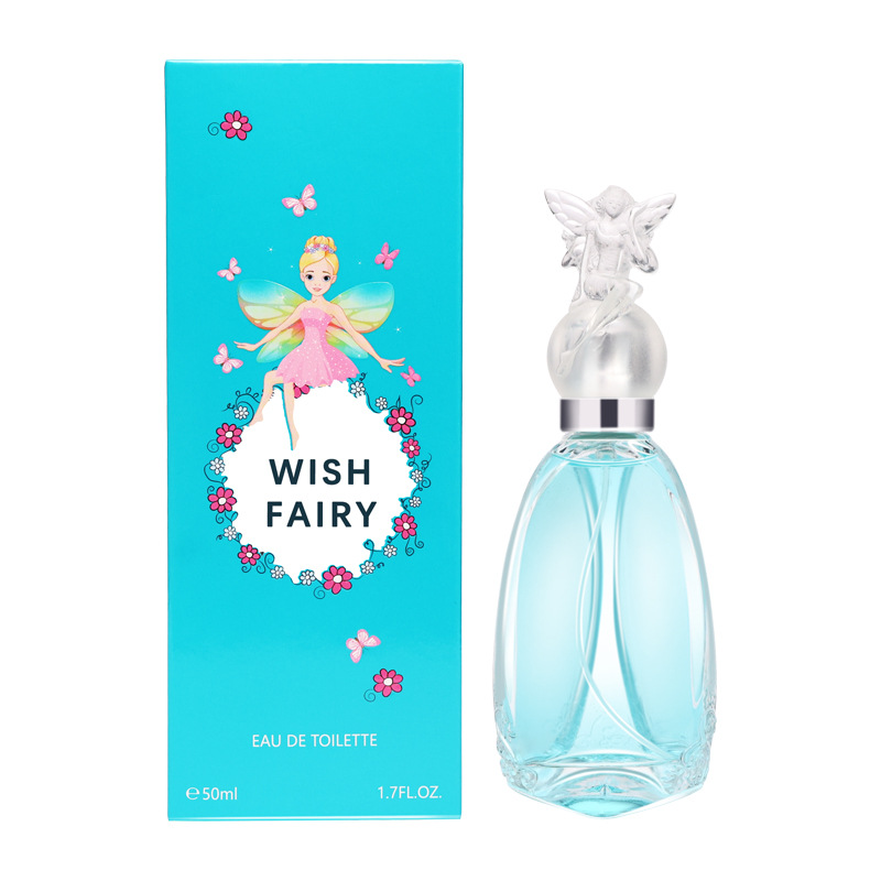 First Heart Lovers Wishing Elf Perfume 50ml Fresh and Natural Lasting Flower and Fruit Fragrance Eau De Toilette for Women and Students