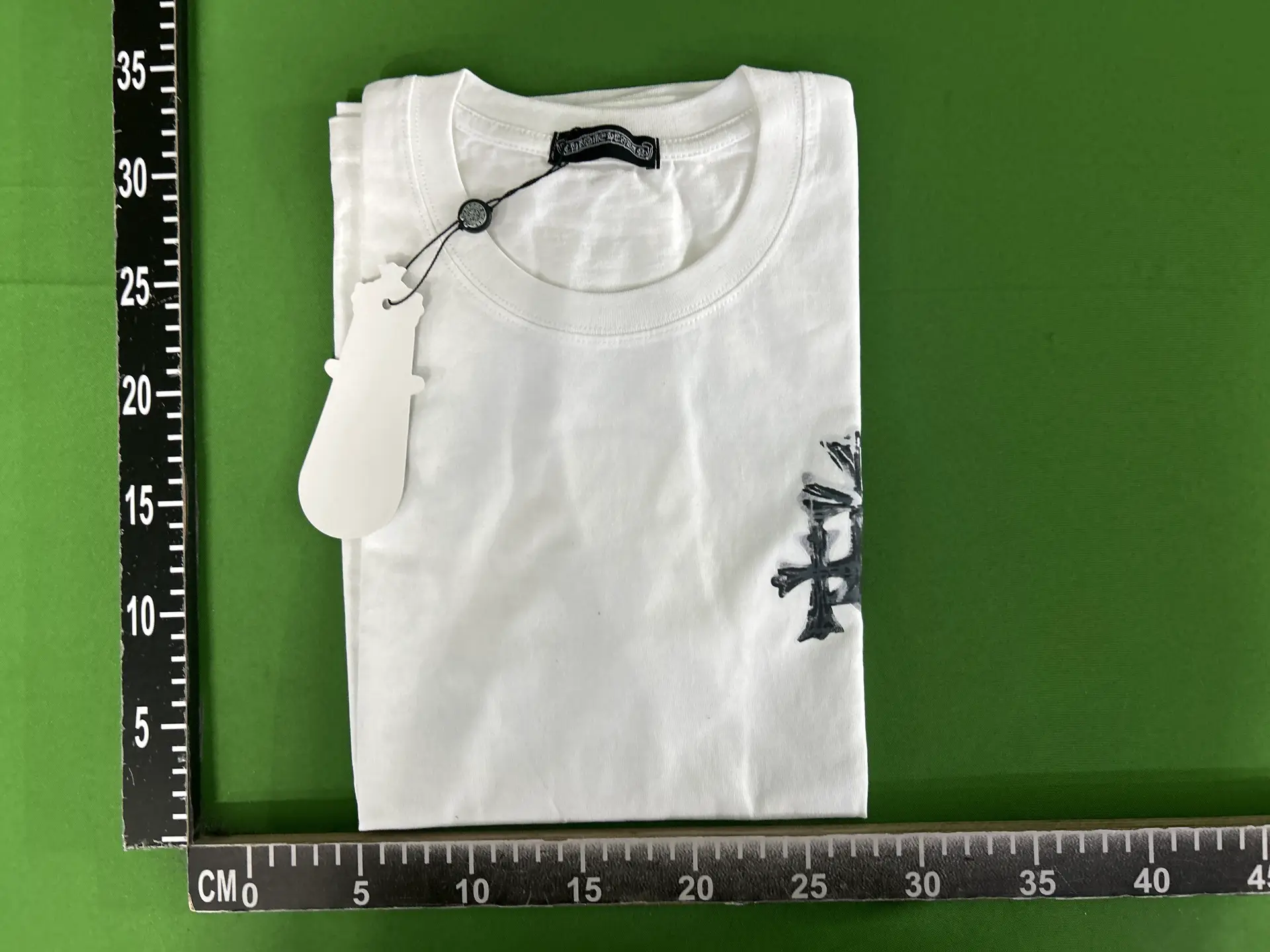 Chrome Heart 24 New Chrome Summer Trendy Short-Sleeved European and American Street Short-Sleeved T-Shirt Series for Men and Women