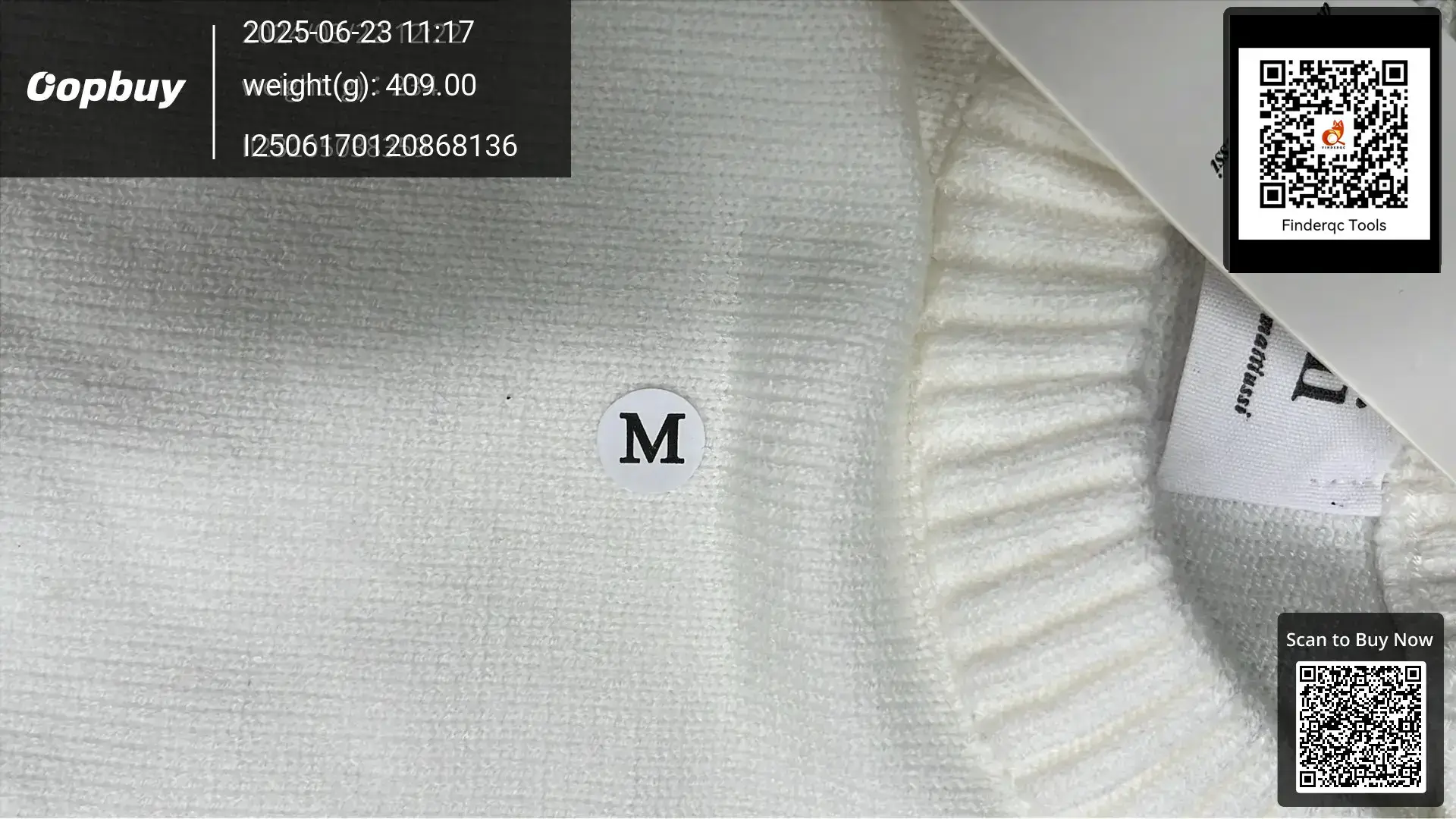 Mariussi sweater white