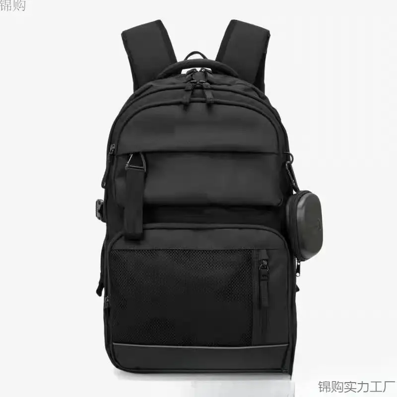 tn*f double shoulder backpack men and women couples junior high school high school university schoolbag three-in-one leisure outdoor bag