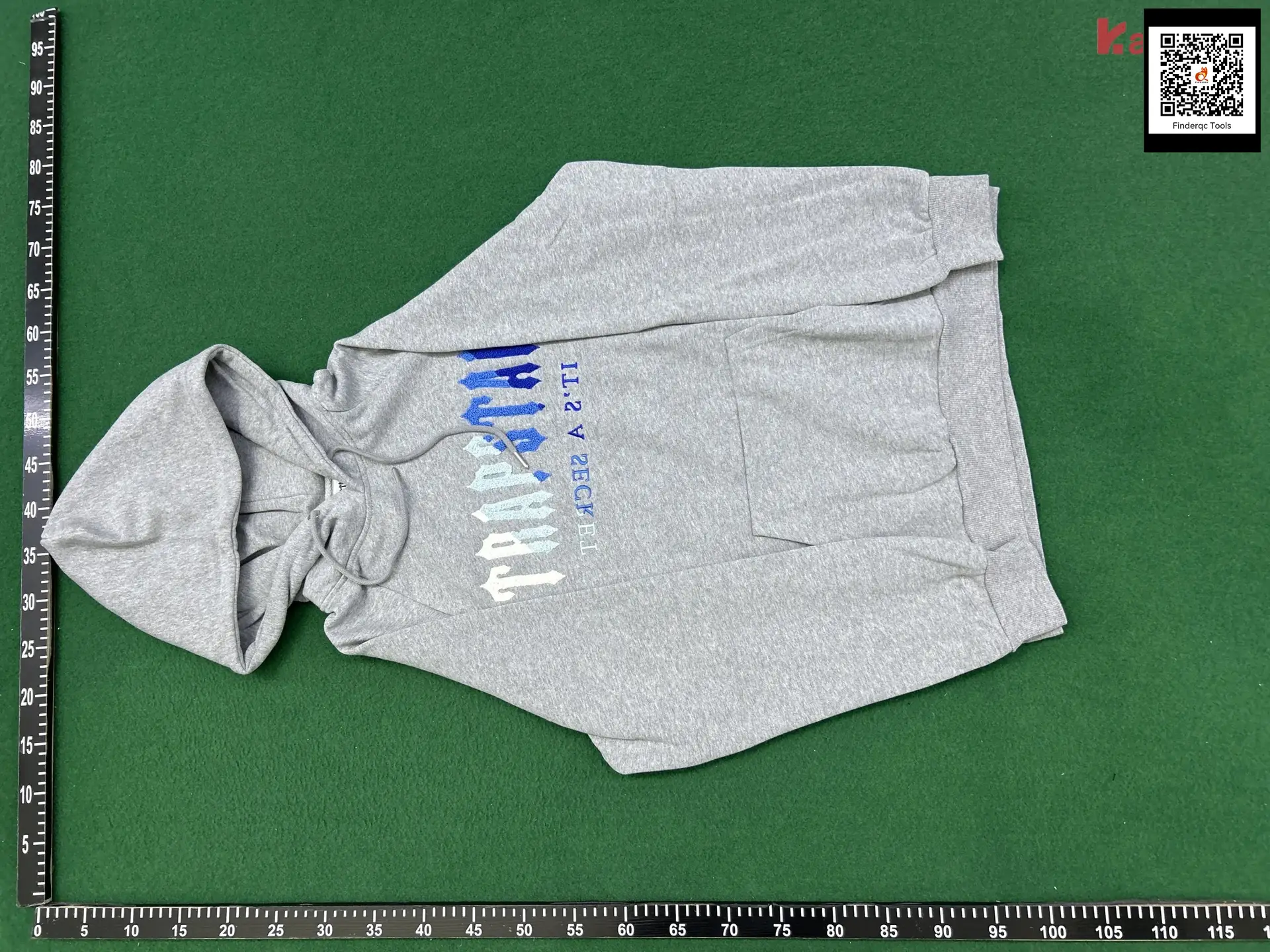 TS sky blue Embroider Sweatshirt Suit (Hoodies + sweatpants)
