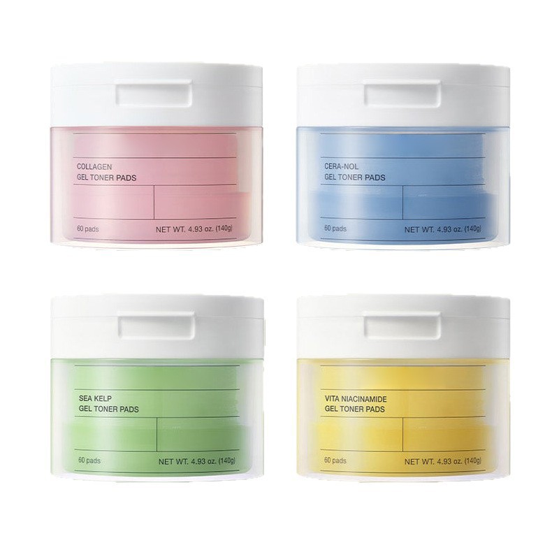 Cross-Border Bio-Gel Wet Compress Cotton Pads, Collagen Centella Asiatica Toner Cotton Pads, Toner Cotton Pads