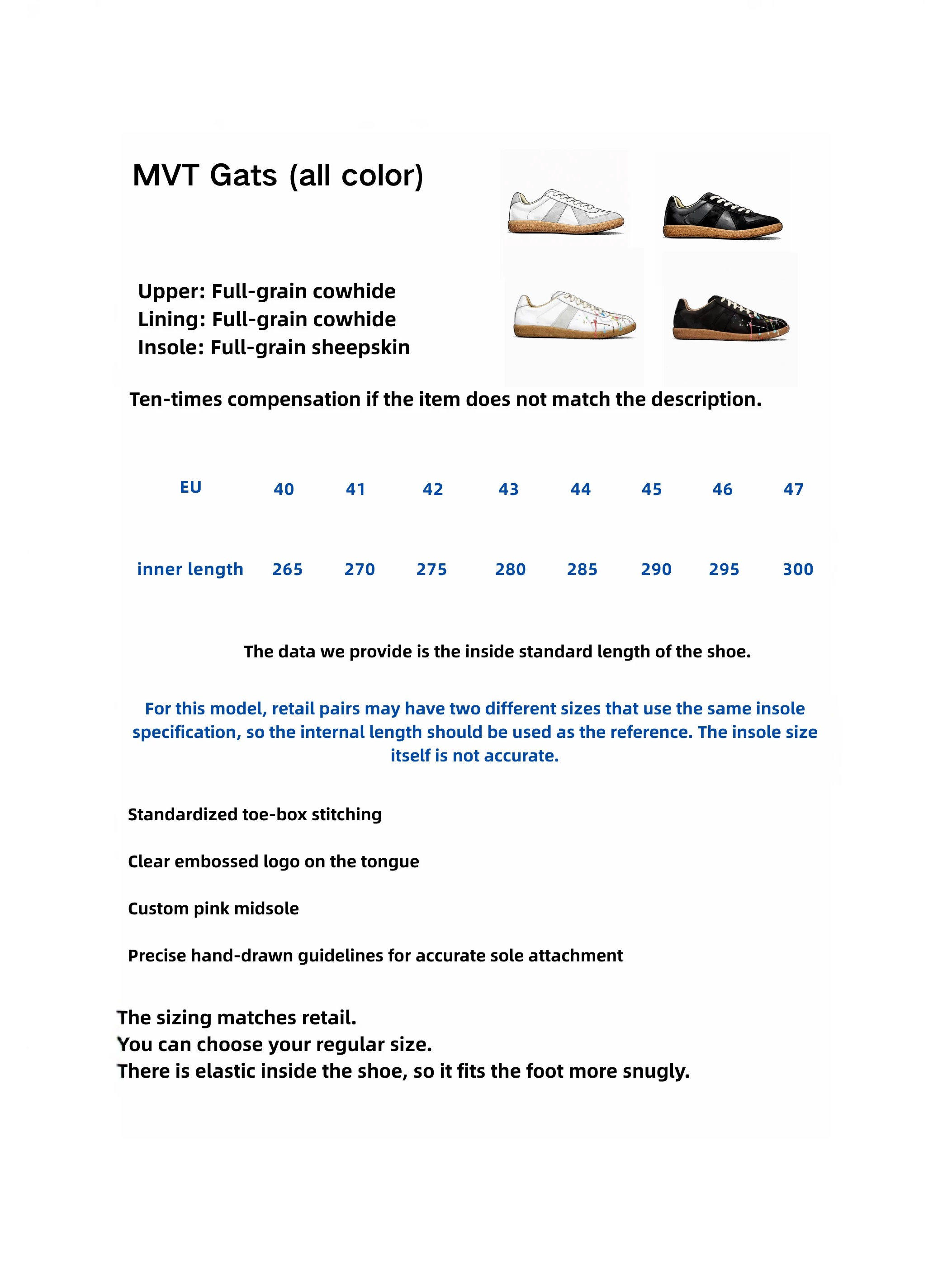 MVT Gats（full white）