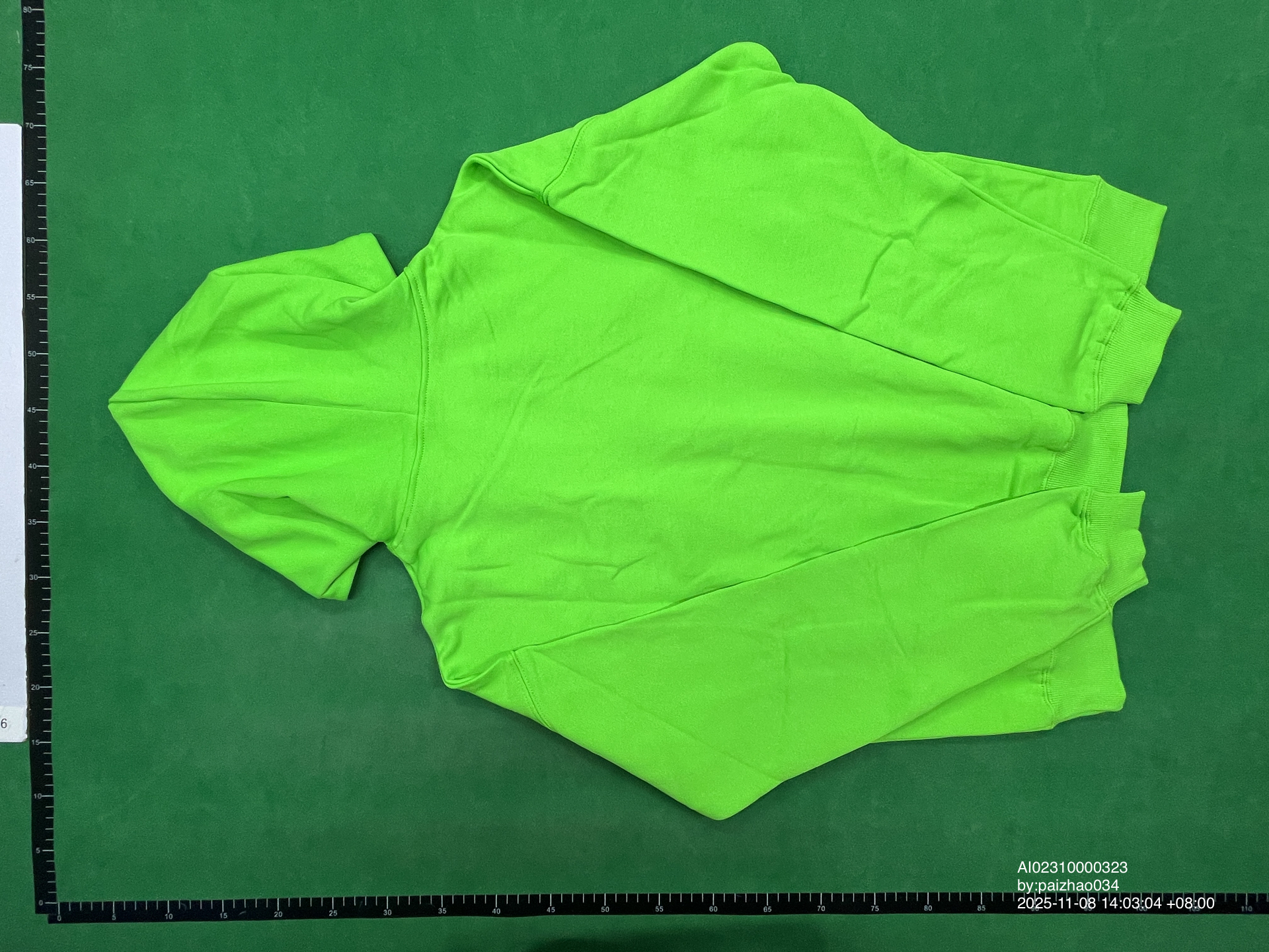 Cross-border wholesale high quality SP5DER spider web foam printed hoodie European and American plus size loose sweater — QC-foto 2