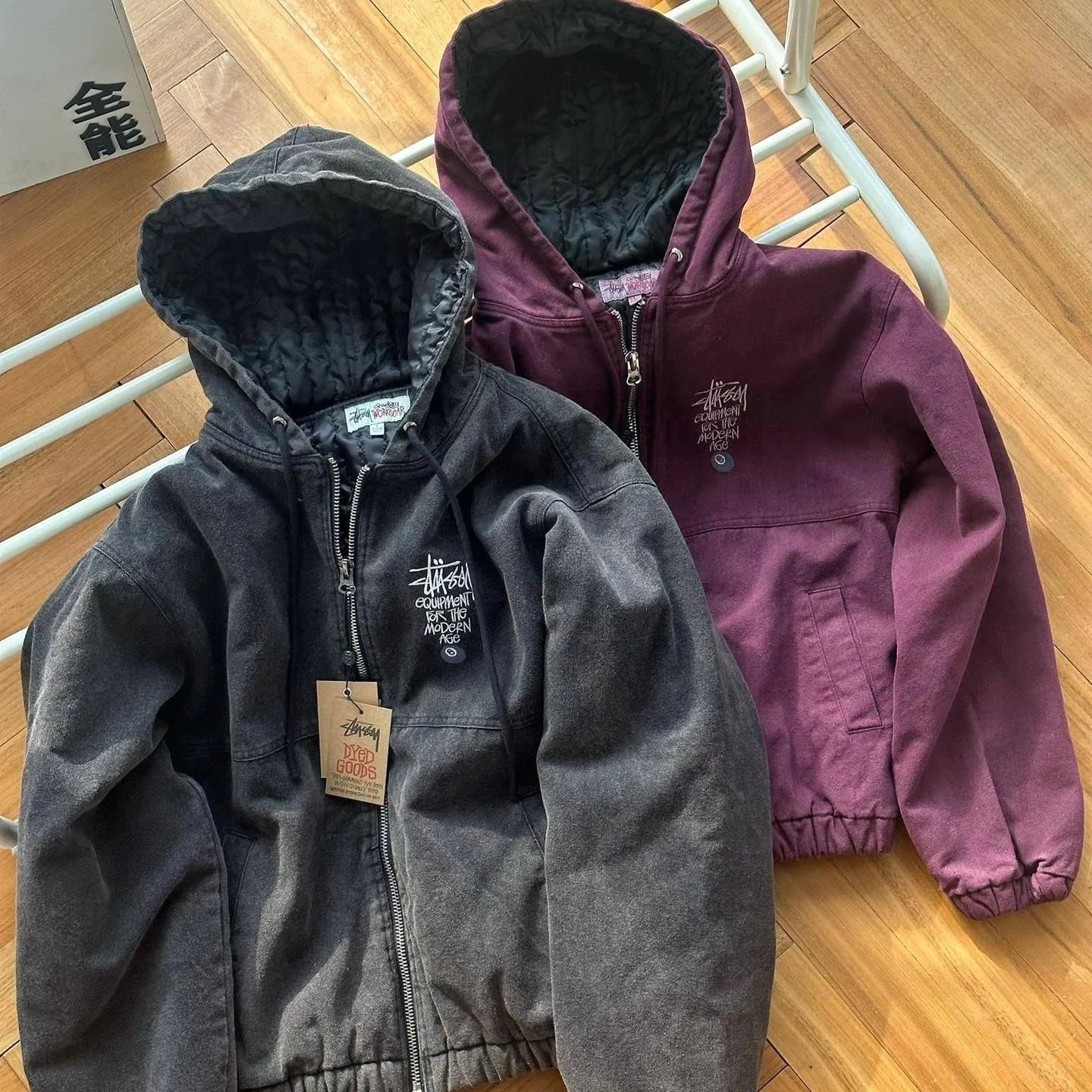 Stussy DYED GOODS Hoodie foto QC de WEIDIAN en Qualit.ly