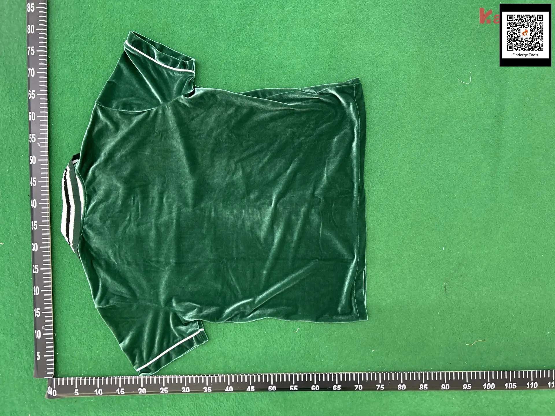 Casablanca Green Velvet Short Sleeve Suit