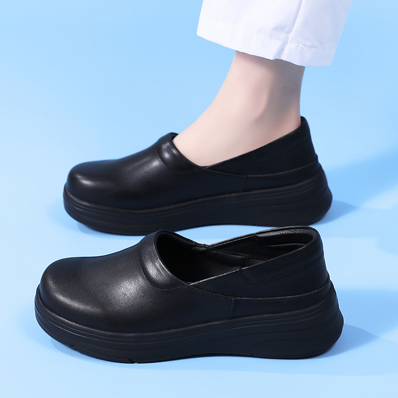 Ready Stock Nurse Shoes for Women, Spring Soft-Soled, Breathable, Non-Slip, Comfortable for the Feet, Hospital Work Shoes, Thick-Soled Shoes, Cross-Border Wholesale and Dropshipping