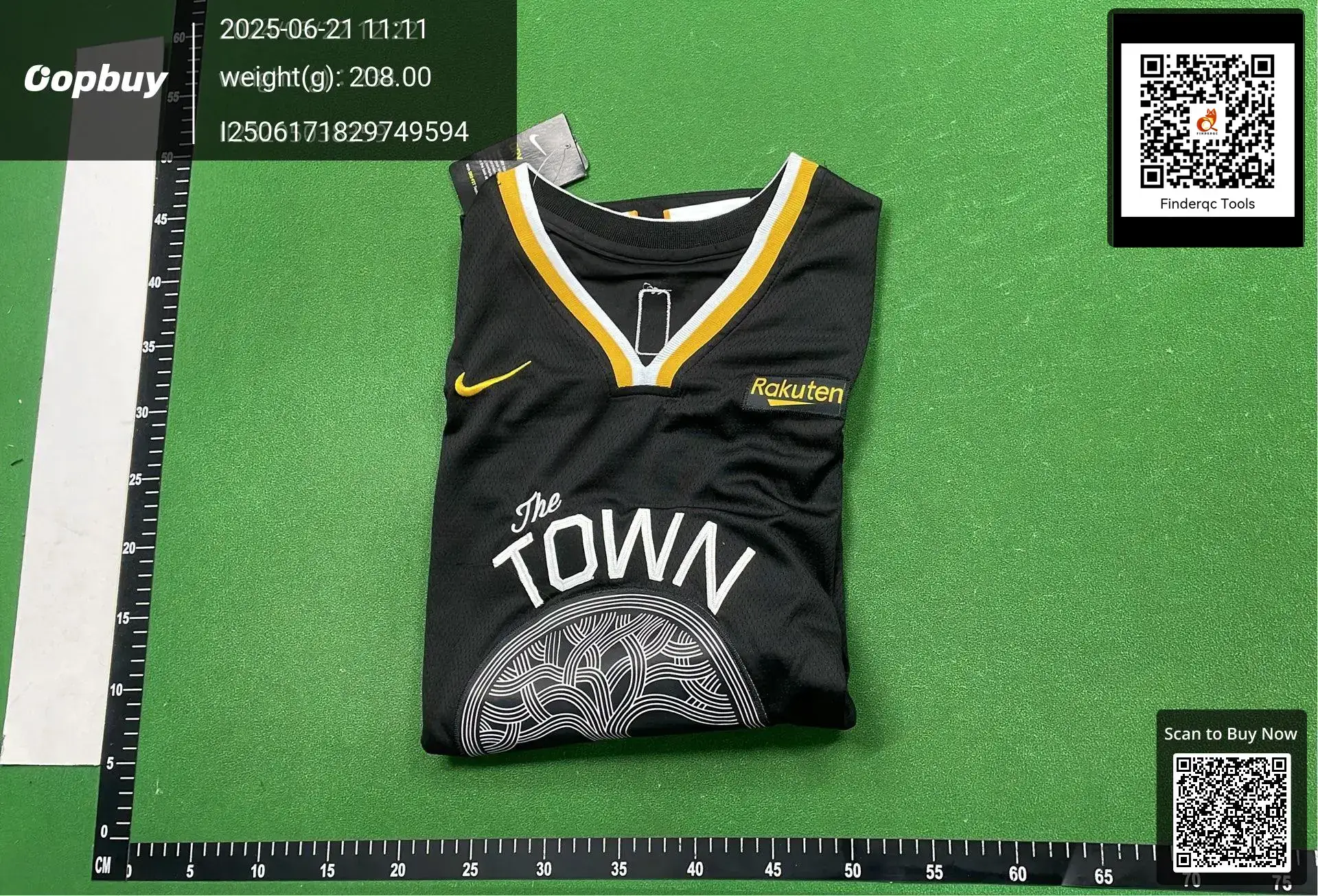 Nike Golden State Warriors The Town Jersey