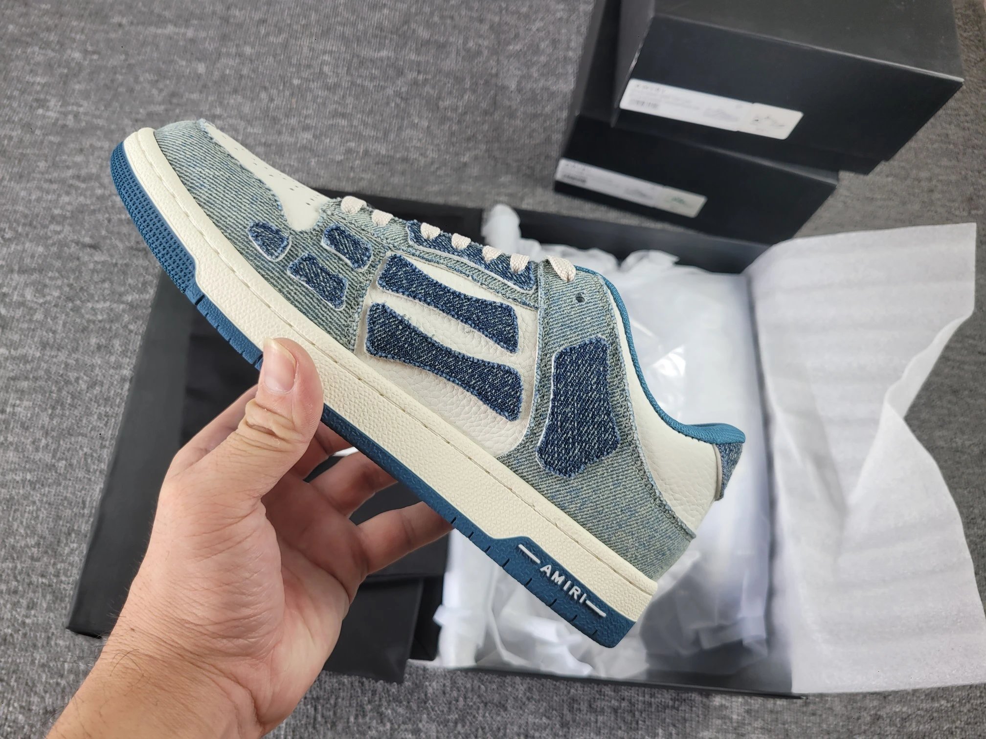 Amiri Low Top Sneakers Foto QC de WEIDIAN na Qualit.ly