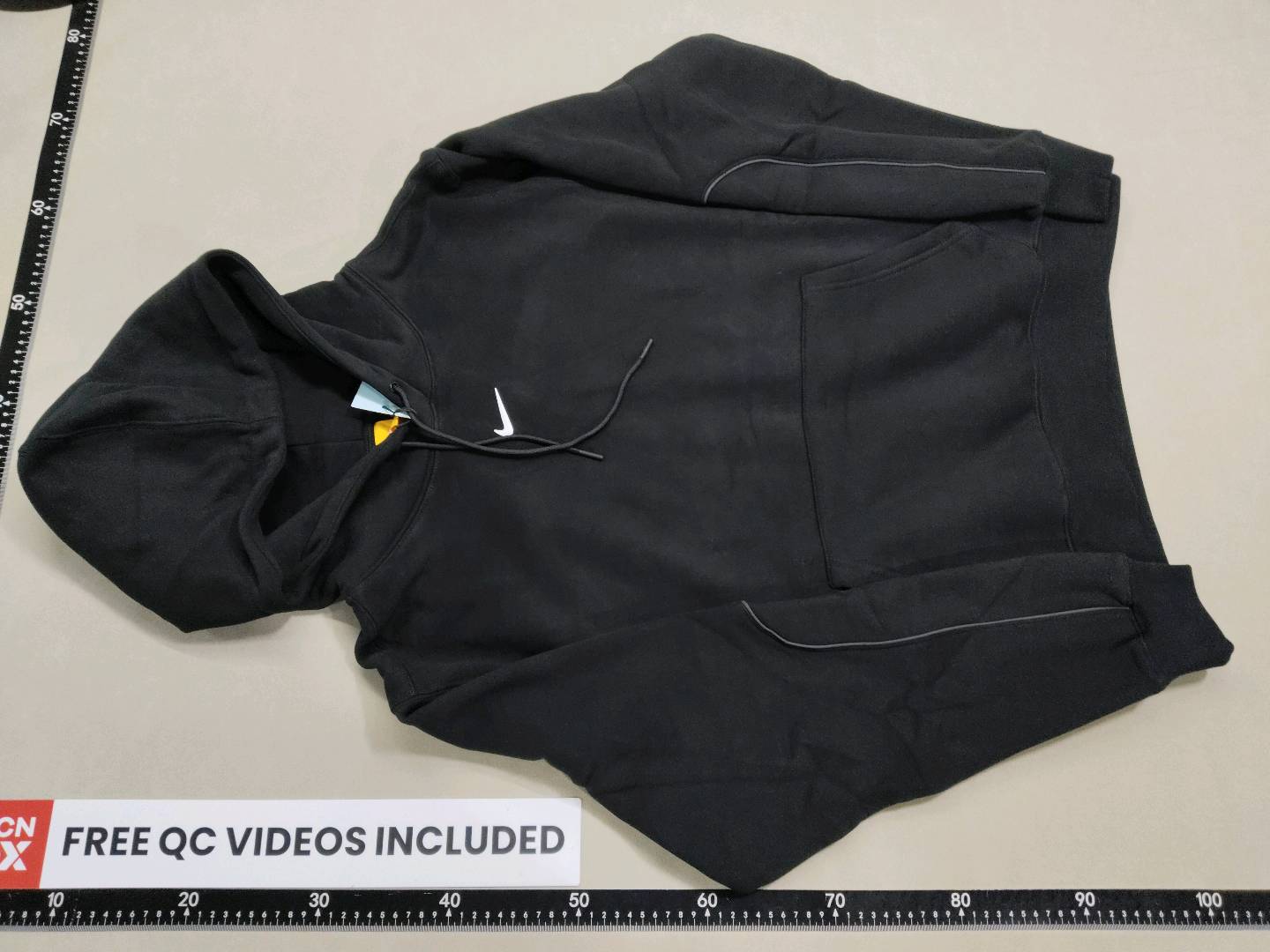Customized N-2501 Technology Fabric Hoodie QC
