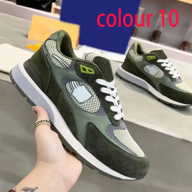 In-Stock Men Sneakers Maison Designer Dexun Shoes Sports Shoes Thick-Soled Unisex Flat Shoes