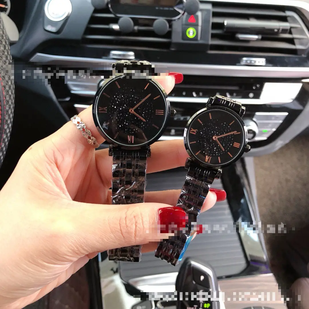 EMPORIO ARMANI Gypsophila Mani watch full of diamonds ladies quartz stainless steel