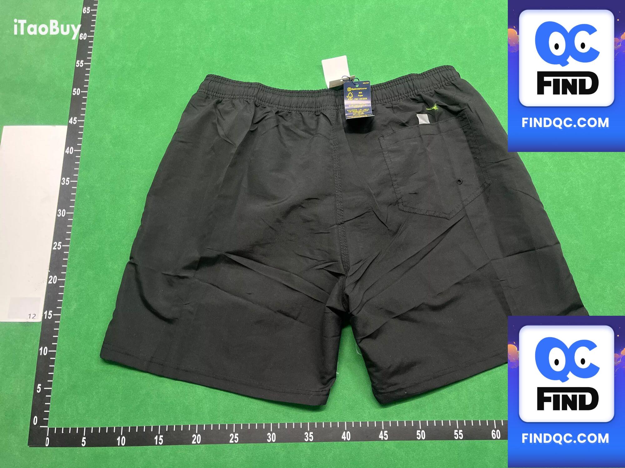 Polo Ralph Lauren Swim Shorts Black QC