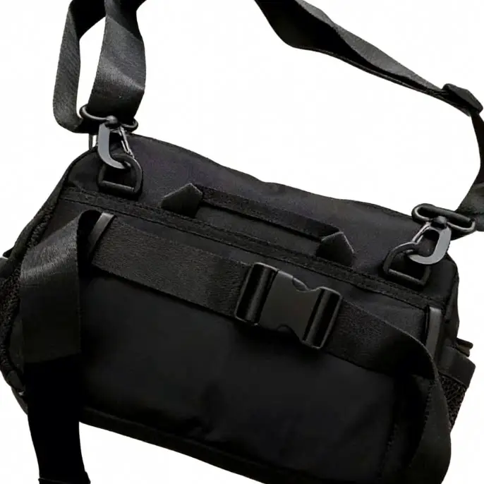 Front Zipper with Two Horizontal Straps, Four-Color Crossbody Bag 66010725