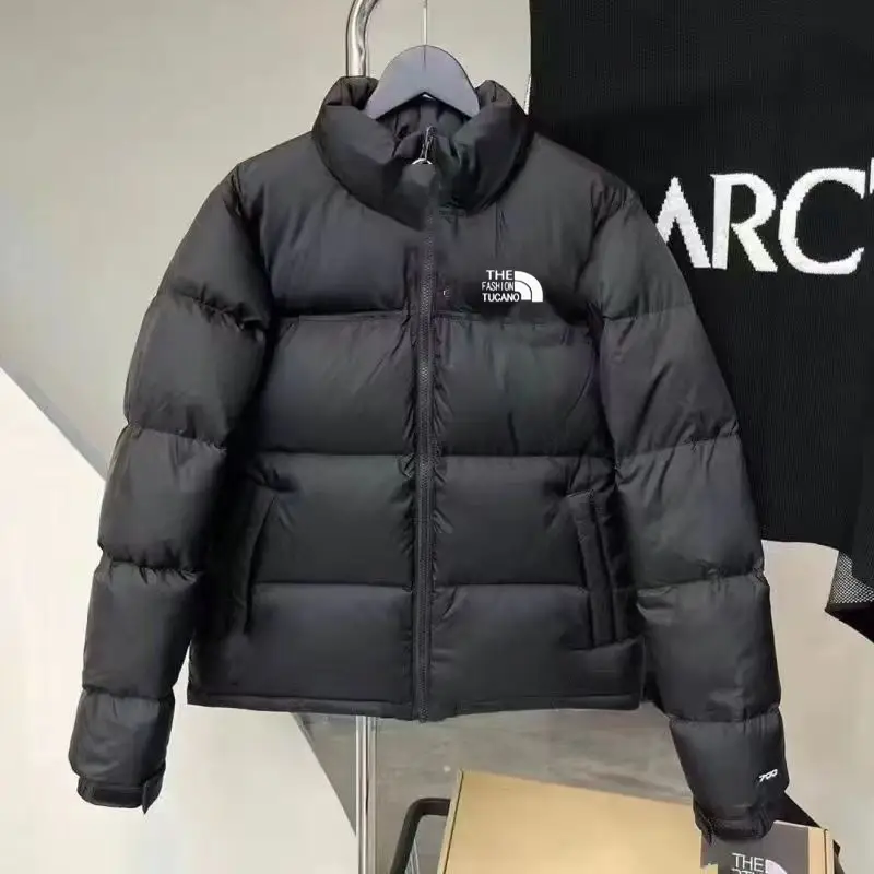 2024 New arrival Black Classic Couple 700 Peng Trendy Heattech stand collar Down jacket Outwear white duck down Waterproof