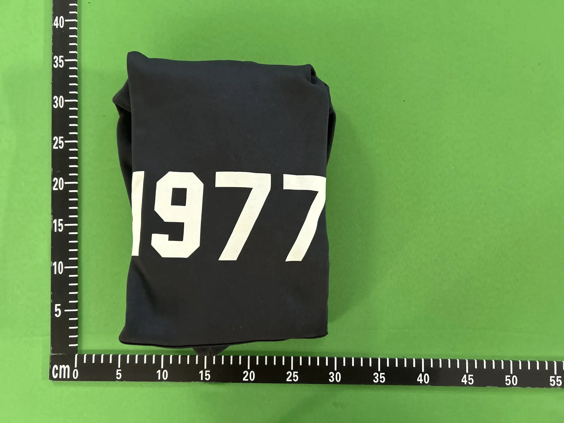 Fear of God Essentials 1977 Hoodie Black