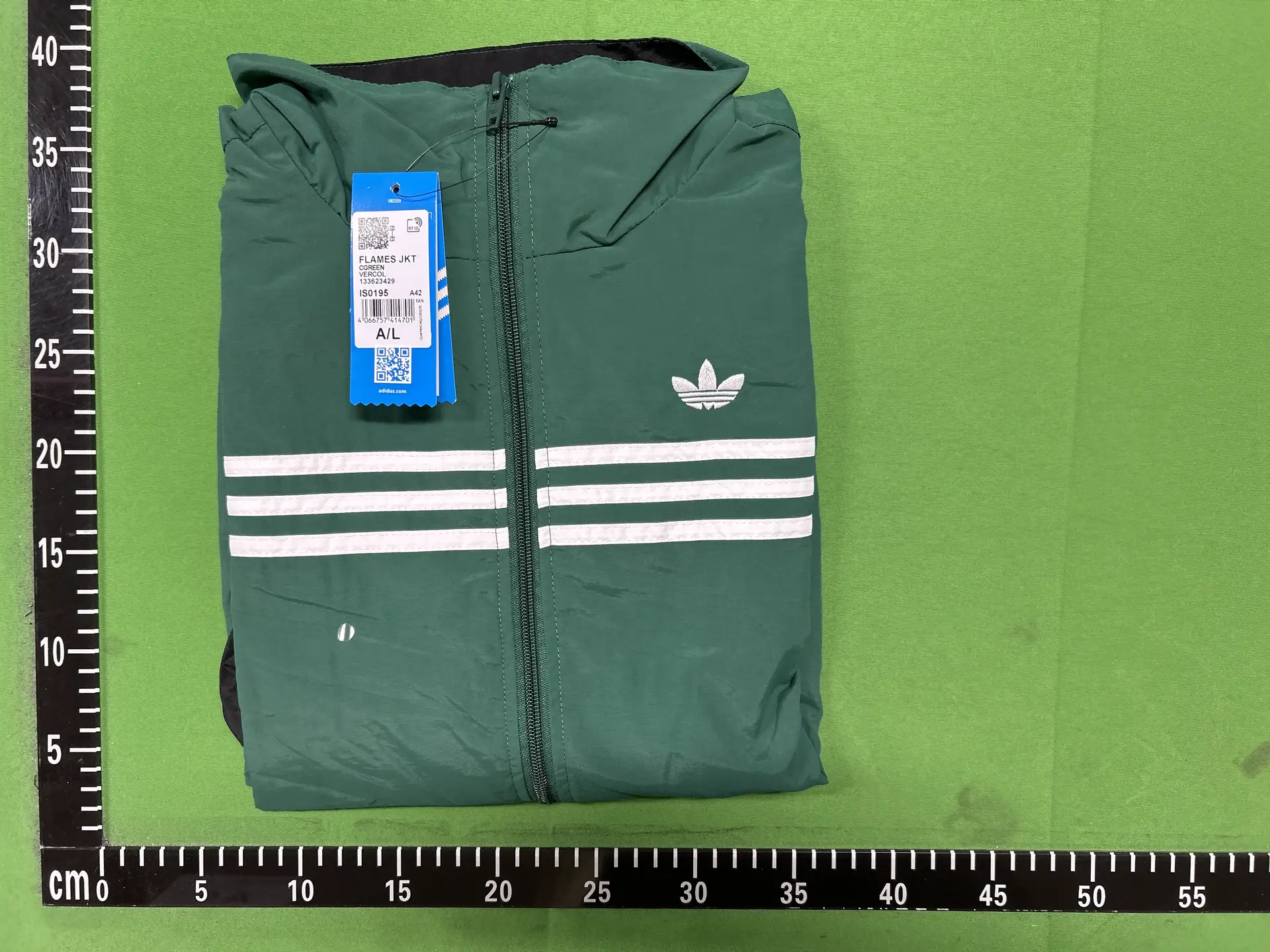 Adidas Flames JKT Green