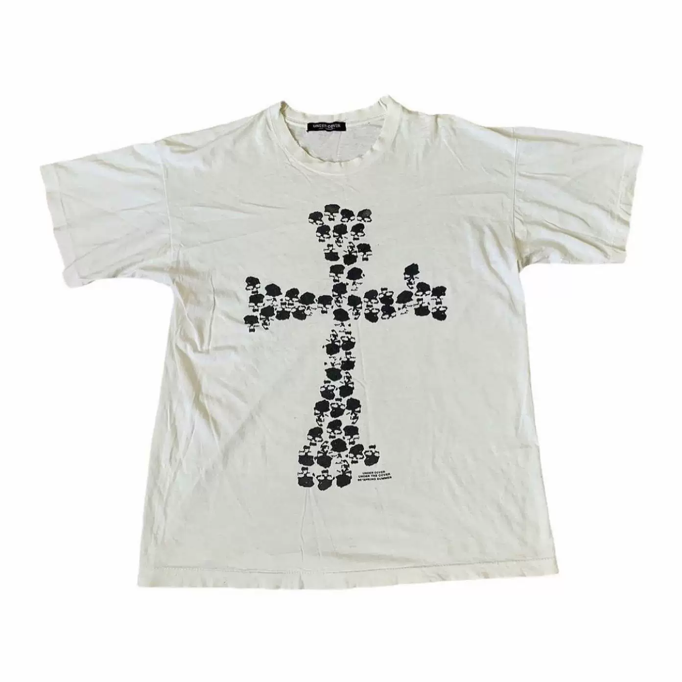 Prism Nostalgic Retro Summer New Style Harajuku Style Gender-Neutral Loose Short-Sleeved T-Shirt Pure Cotton Tee