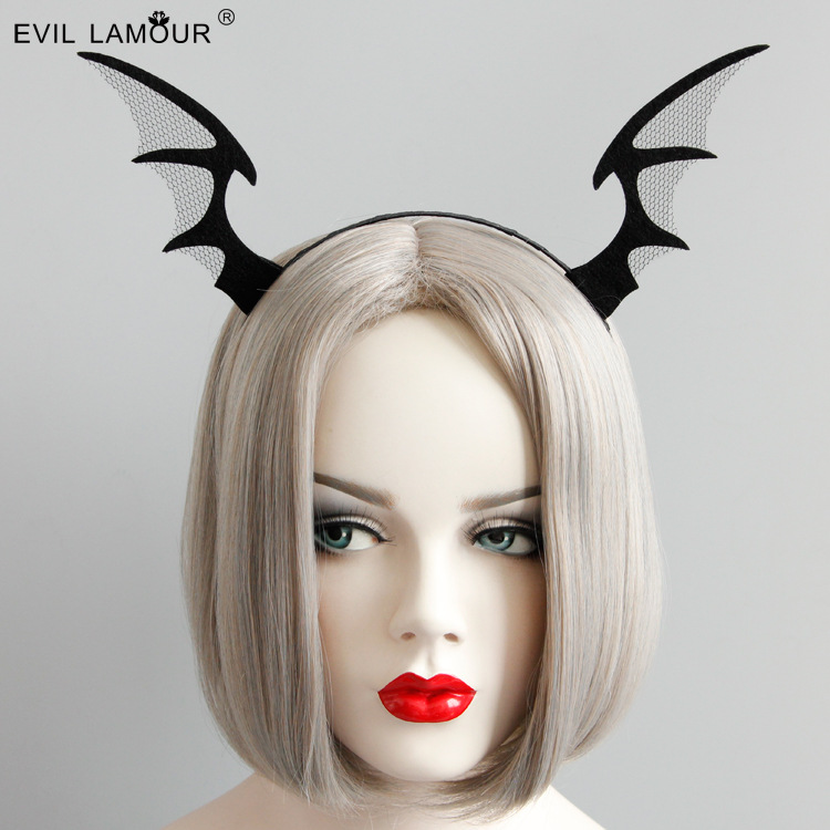 Halloween Funny Devil Horn Hair Hoop Buckle Sexy Host Party Hair Accessories Wholesale FG-61