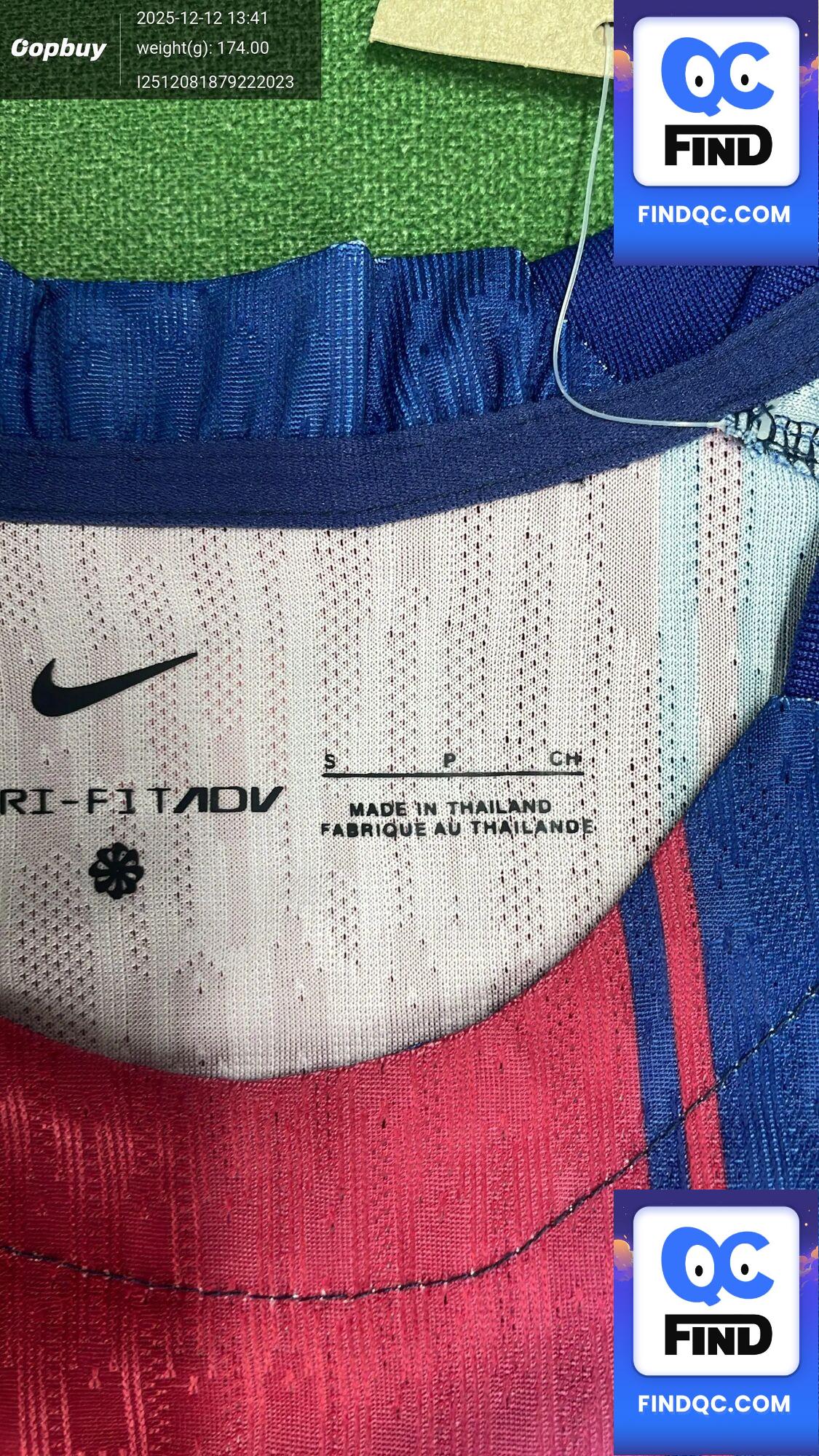 Nike Barcelona 2023-24 Dri-FIT ADV Jersey QC