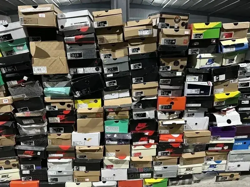 Assorted Sneaker Boxes Collection