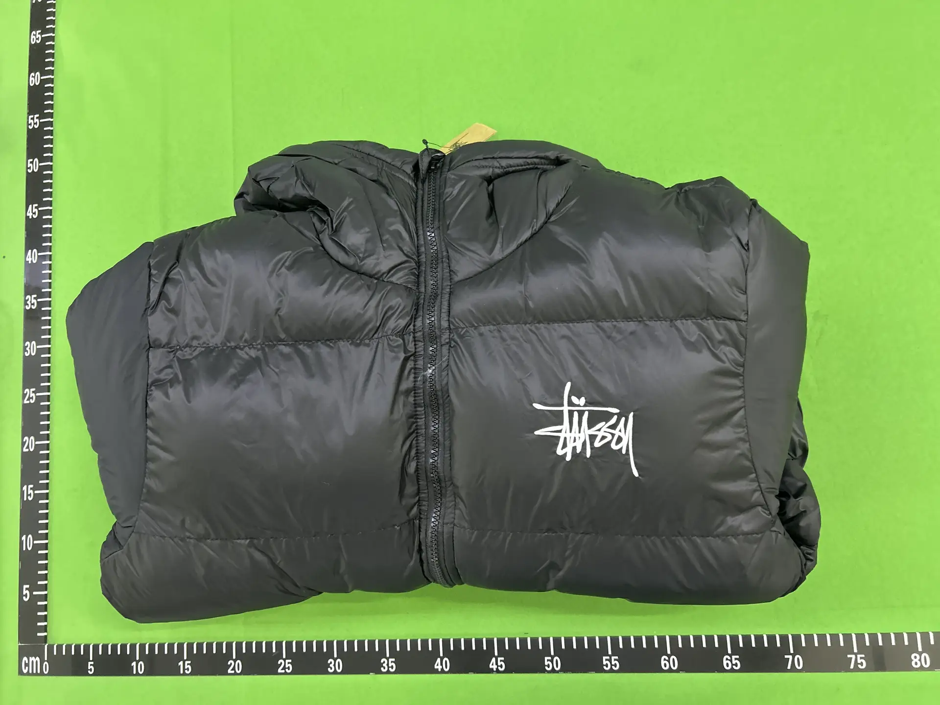 Stussy Puffer Jacket Black
