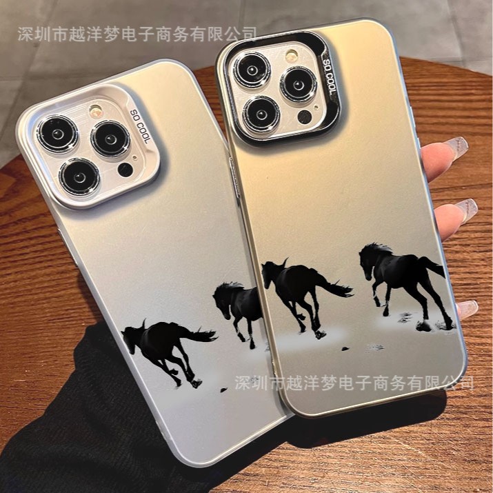 Juma Iphone17Pro Mobile Phone Case 16/15/14/13 Laser 12 Apple 11Xsm78 Trendy P