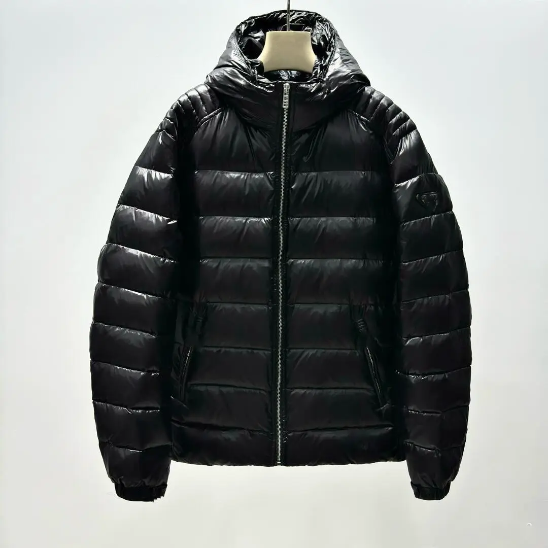 Correct Version in Stock P Home 2024 New Shiny down Jacket, Fashionable and Versatile down Jacket for Men and Women