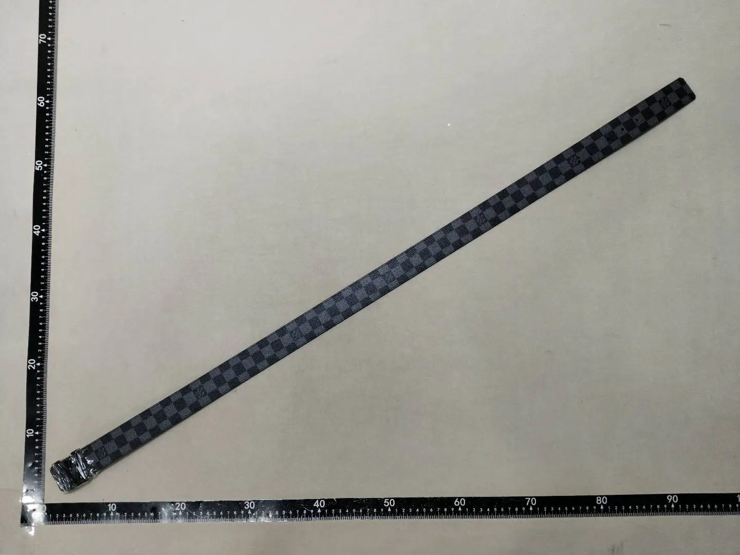 Louis Vuitton Damier Graphite belt