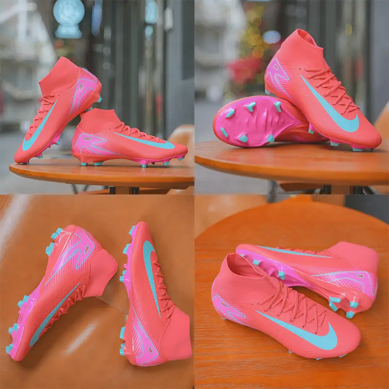 Little Plum Nike Assassin 16 Mid-Range High-Top Fg/Mg Hybrid Nail Football Shoes for Adults Fq1456-800