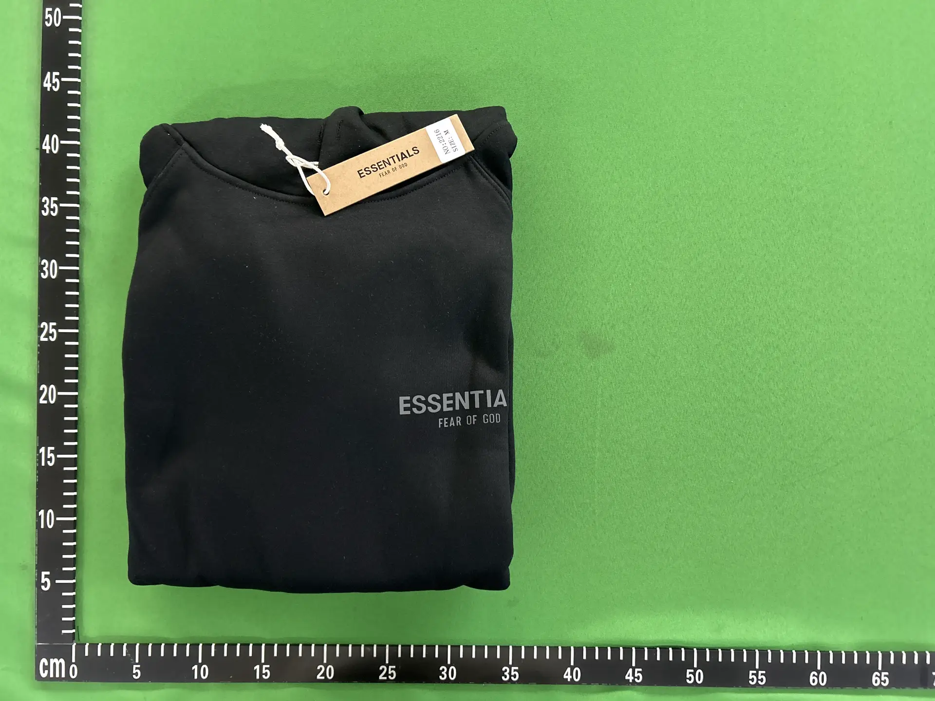 Fear of God Essentials Hoodie Black